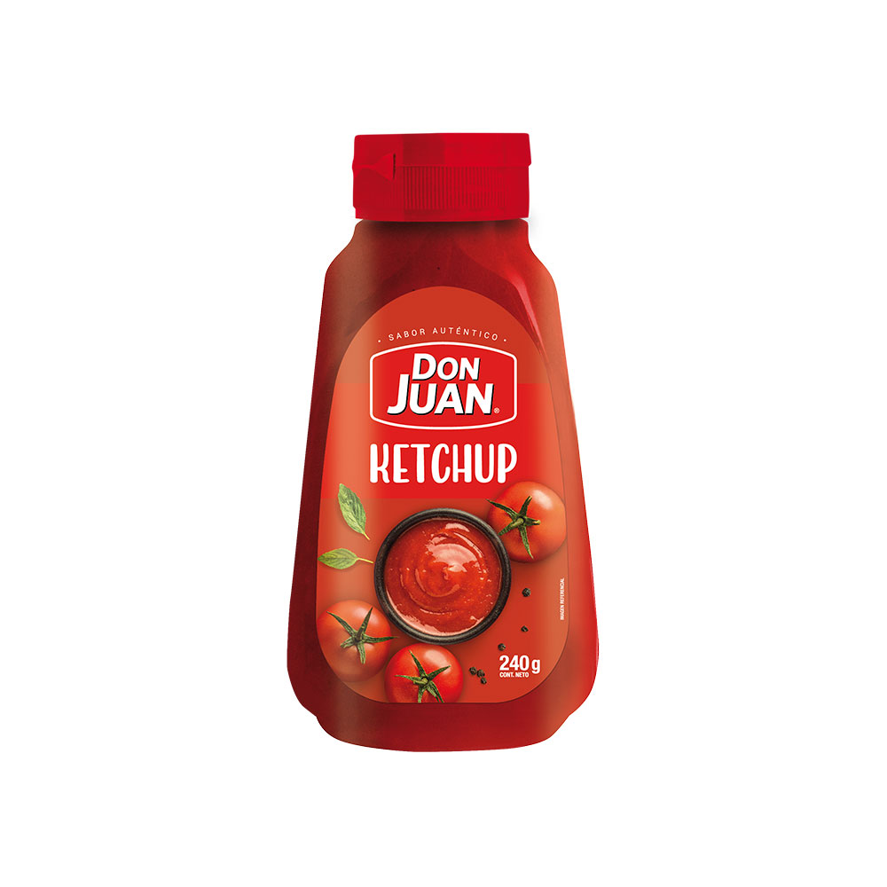KETCHUP DON JUAN PET X 240 GRS                    